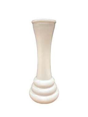 Vintage Randall Milk Glass Vase 3 Tier Beehive Vintage 6” Bud Vase 1950's W5